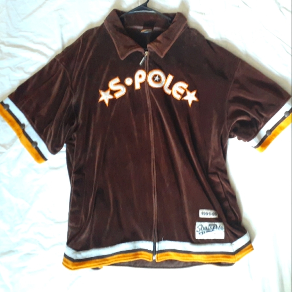 Vintage 90s South Pole Rap SS Shirt XXL Jersey
